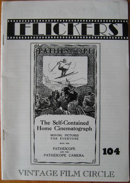 FLICKERS magazine side cover Issue 104 August 1997