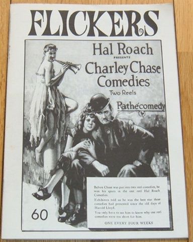 FLICKERS magazine side cover Issue 60 April 1985