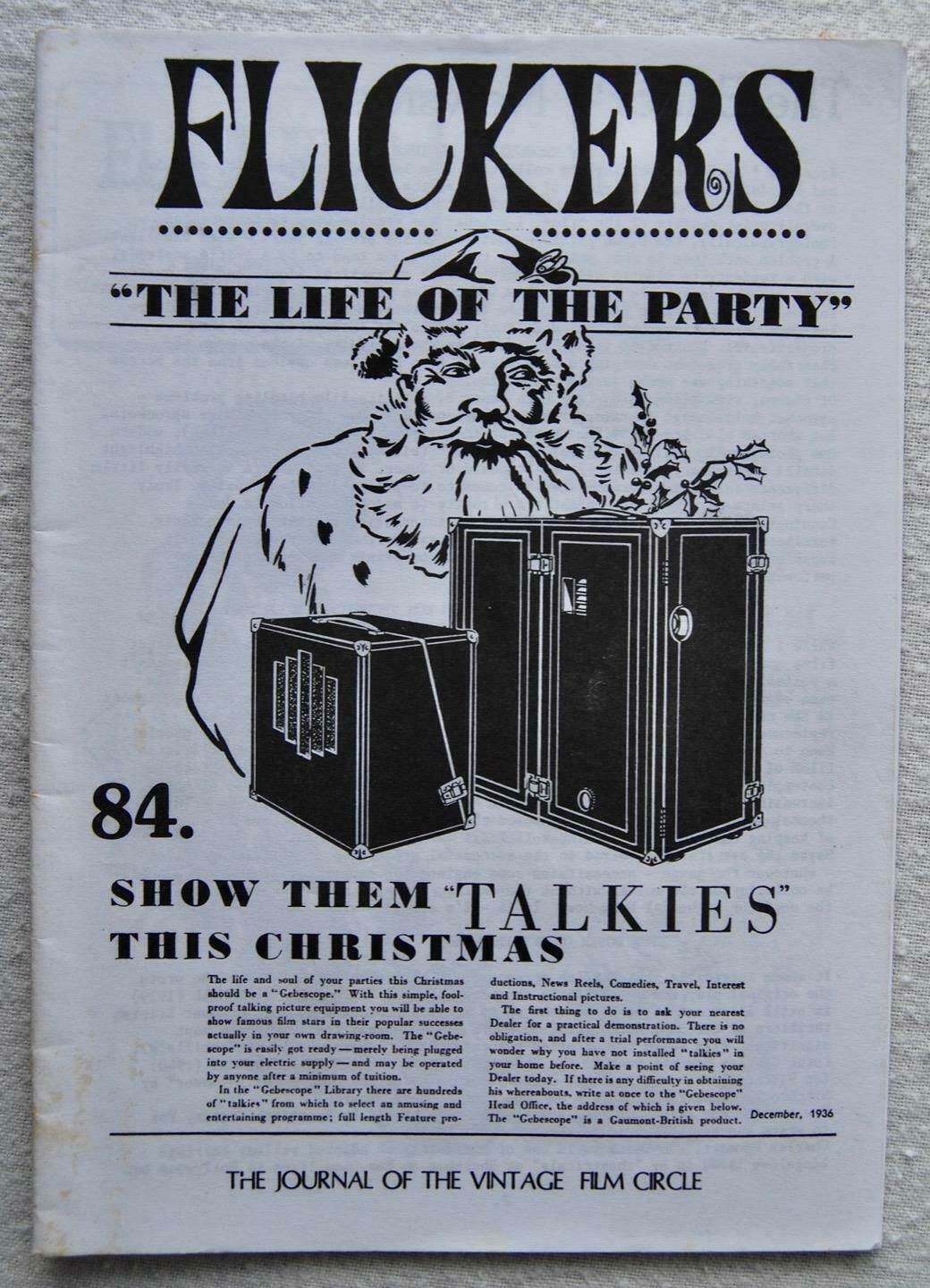 FLICKERS magazine side cover Issue 84  