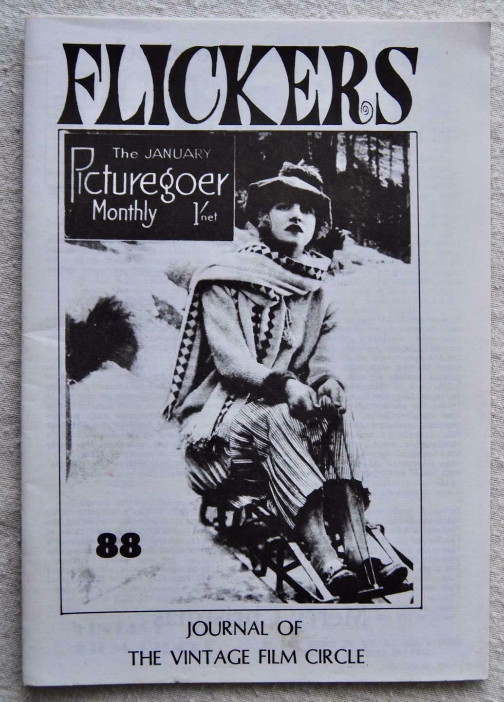FLICKERS magazine side cover Issue 88  