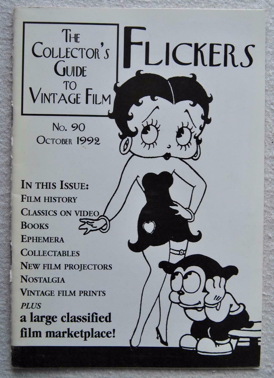FLICKERS magazine side cover Issue 90  