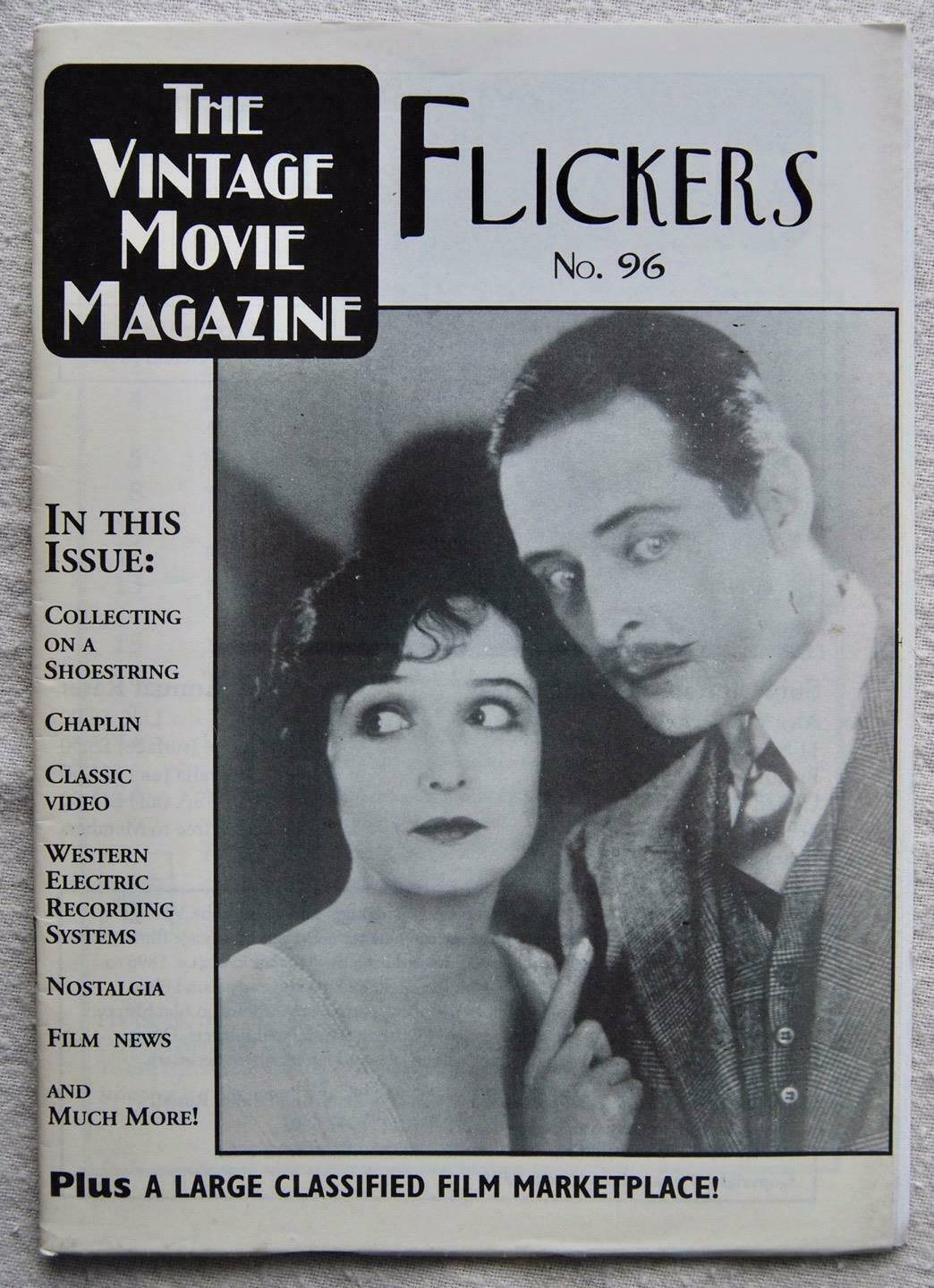 FLICKERS magazine side cover Issue 96  