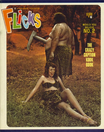 FLICKS (1966) magazine side cover Issue 2 Summer 1966