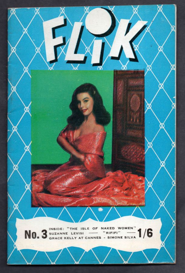 FLIK magazine side cover Issue 3   1955