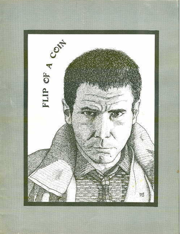 FLIP OF A COIN magazine side cover Issue 3  1984