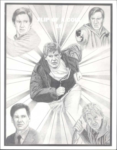 FLIP OF A COIN magazine side cover Issue 16 April 1994