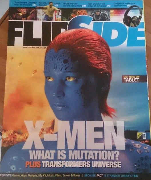 FLIP SIDE magazine side cover Issue 79 June 2014