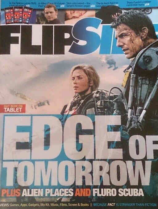 FLIP SIDE magazine side cover Issue 80 July 2014