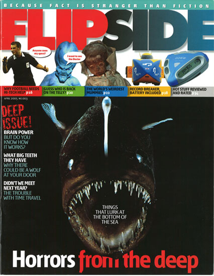FLIP SIDE magazine side cover Issue 3 April 2005
