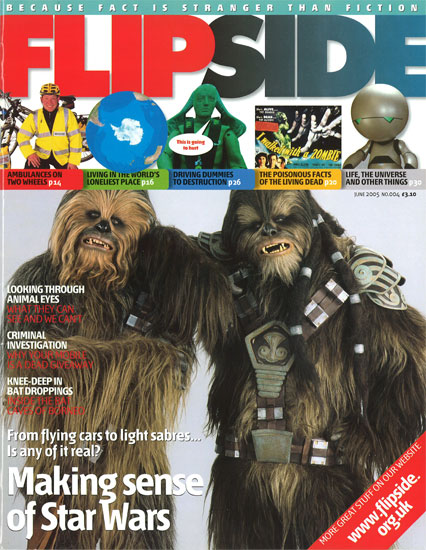 FLIP SIDE magazine side cover Issue 4 June 2005