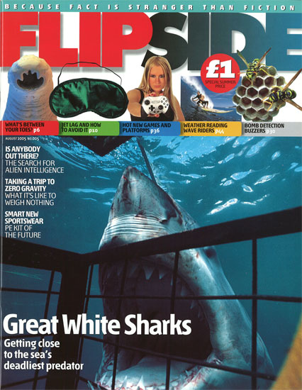 FLIP SIDE magazine side cover Issue 5 August 2005