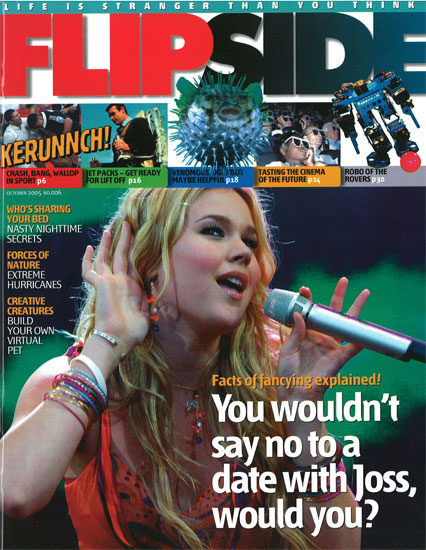 FLIP SIDE magazine side cover Issue 6 October 2005