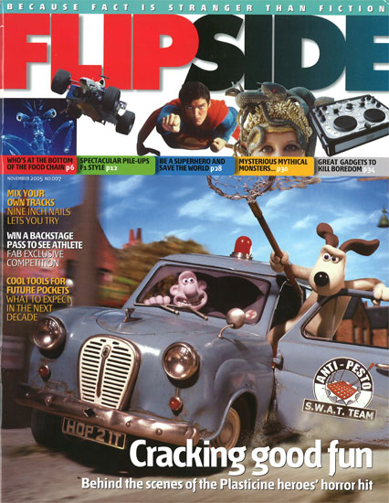 FLIP SIDE magazine side cover Issue 7 November 2005