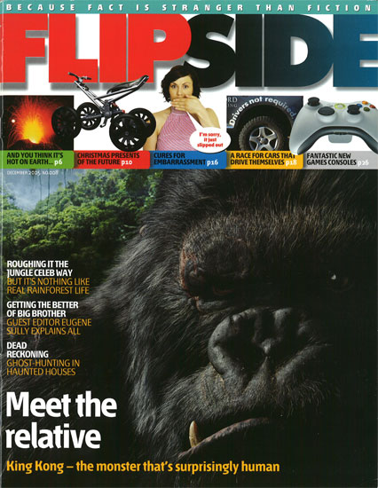 FLIP SIDE magazine side cover Issue 8 December 2005