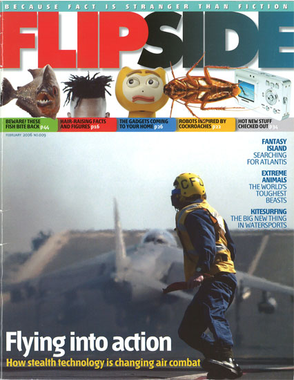 FLIP SIDE magazine side cover Issue 9 February 2006