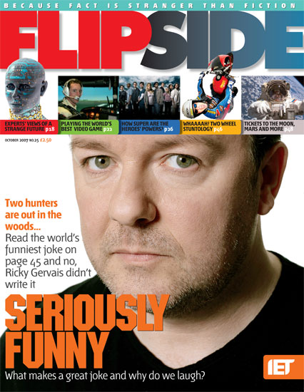 FLIP SIDE magazine side cover Issue 25 October 2007