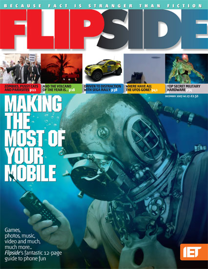 FLIP SIDE magazine side cover Issue 27 December 2007