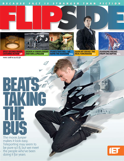 FLIP SIDE magazine side cover Issue 29 March 2008