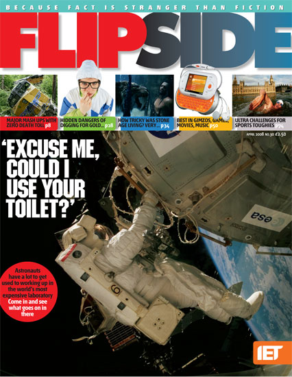 FLIP SIDE magazine side cover Issue 30 April 2008