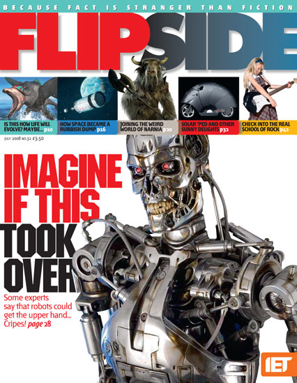FLIP SIDE magazine side cover Issue 32 July 2008