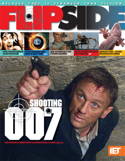 FLIP SIDE magazine side cover Issue 34 November 2008
