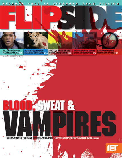 FLIP SIDE magazine side cover Issue 35 December 2008