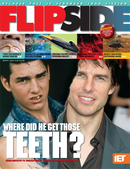 FLIP SIDE magazine side cover Issue 36 January 2009