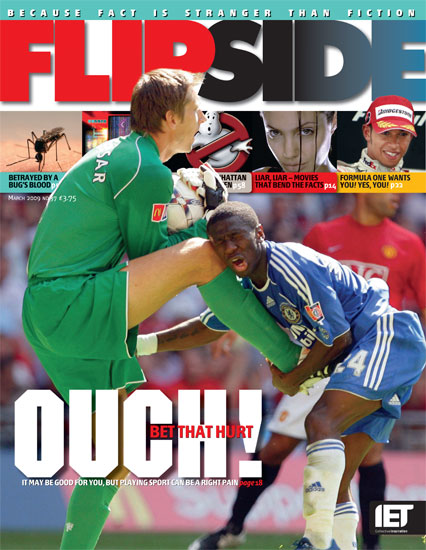 FLIP SIDE magazine side cover Issue 37 March 2009