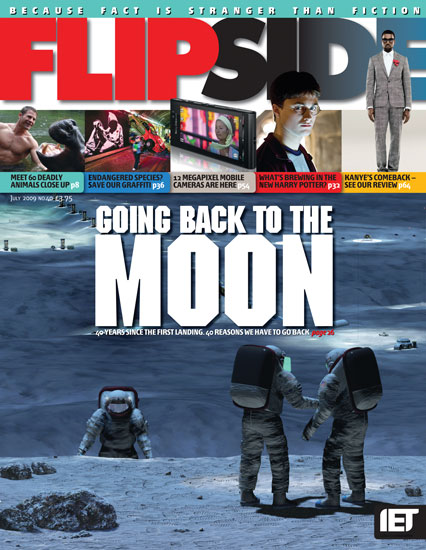 FLIP SIDE magazine side cover Issue 40 July 2009
