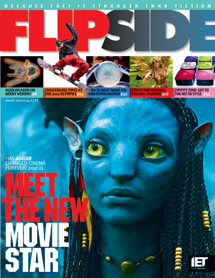 FLIP SIDE magazine side cover Issue 44 January 2010