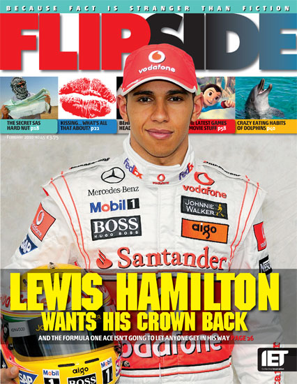 FLIP SIDE magazine side cover Issue 45 February 2010