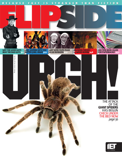 FLIP SIDE magazine side cover Issue 46 March 2010