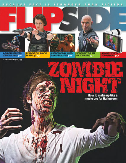 FLIP SIDE magazine side cover Issue 50 October 2010