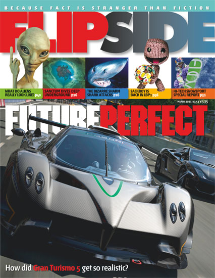 FLIP SIDE magazine side cover Issue 53 March 2011