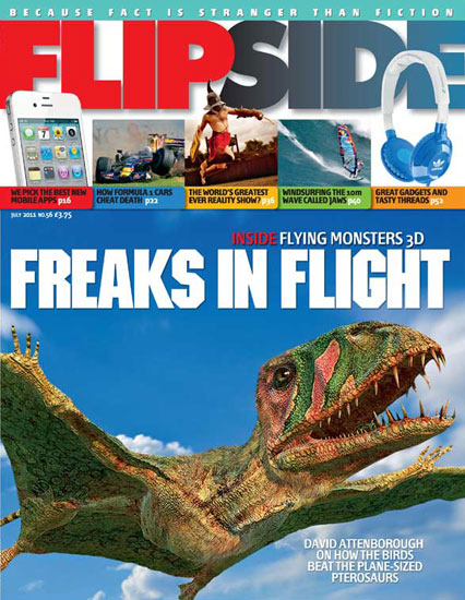 FLIP SIDE magazine side cover Issue 56 July 2011