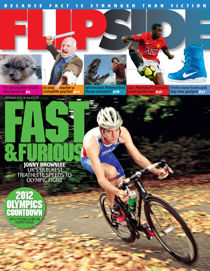 FLIP SIDE magazine side cover Issue 59 December 2011