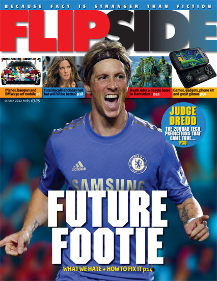 FLIP SIDE magazine side cover Issue 65 October 2012