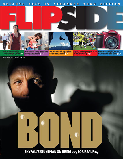 FLIP SIDE magazine side cover Issue 66 November 2012