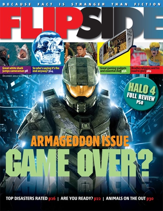 FLIP SIDE magazine side cover Issue 67 December 2012