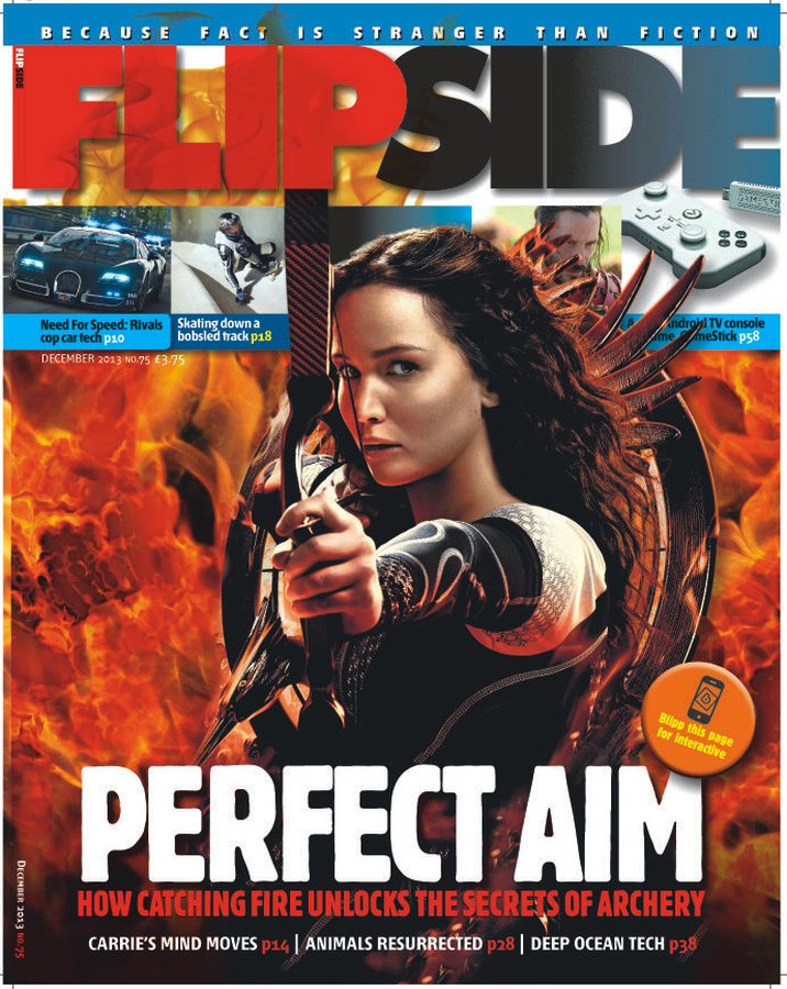 FLIP SIDE magazine side cover Issue 75 December 2013