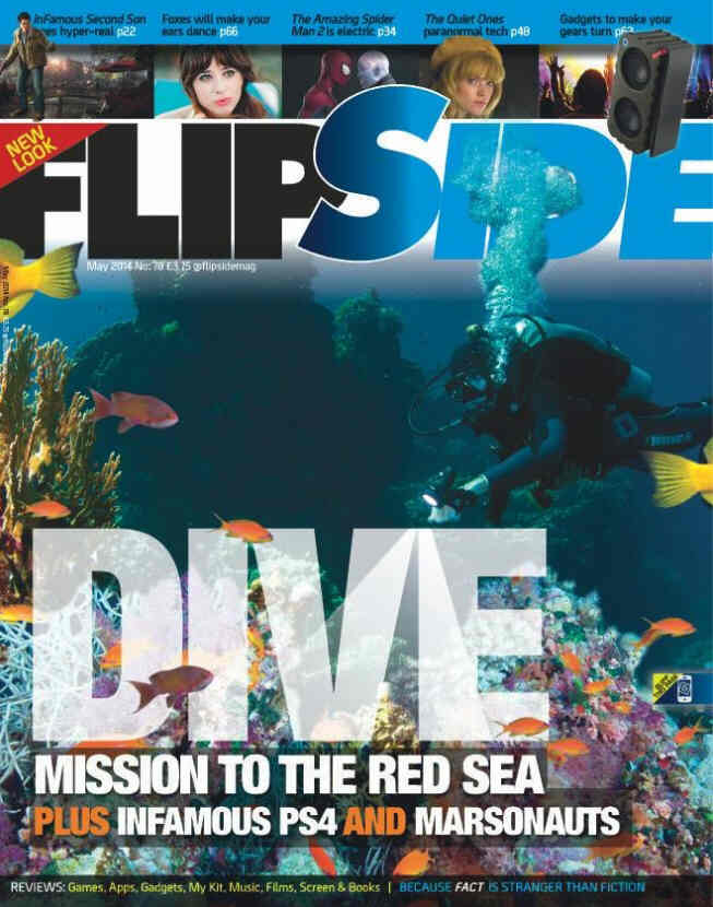 FLIP SIDE magazine side cover Issue 78 May 2014