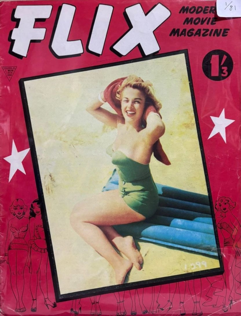 FLIX (50s) magazine side cover  Vol 1 # 1  