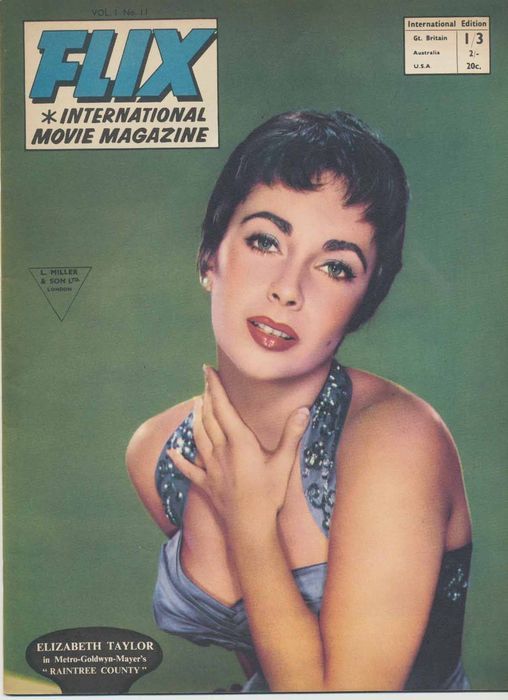 FLIX (50s) magazine side cover  Vol 1 # 11  