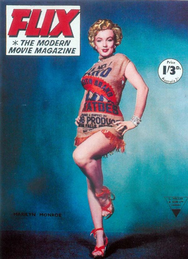 FLIX (50s) magazine side cover  Vol 1 # 4 June 1953
