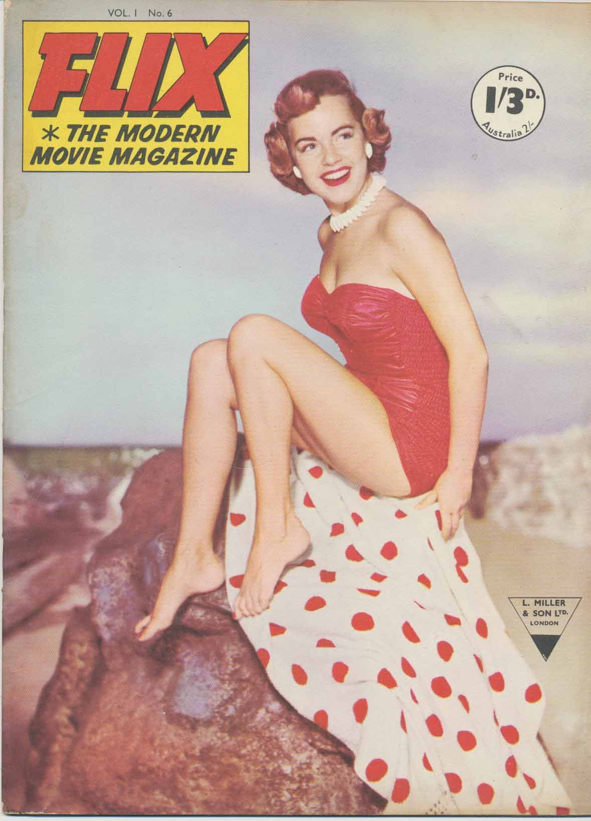 FLIX (50s) magazine side cover  Vol 1 # 6  