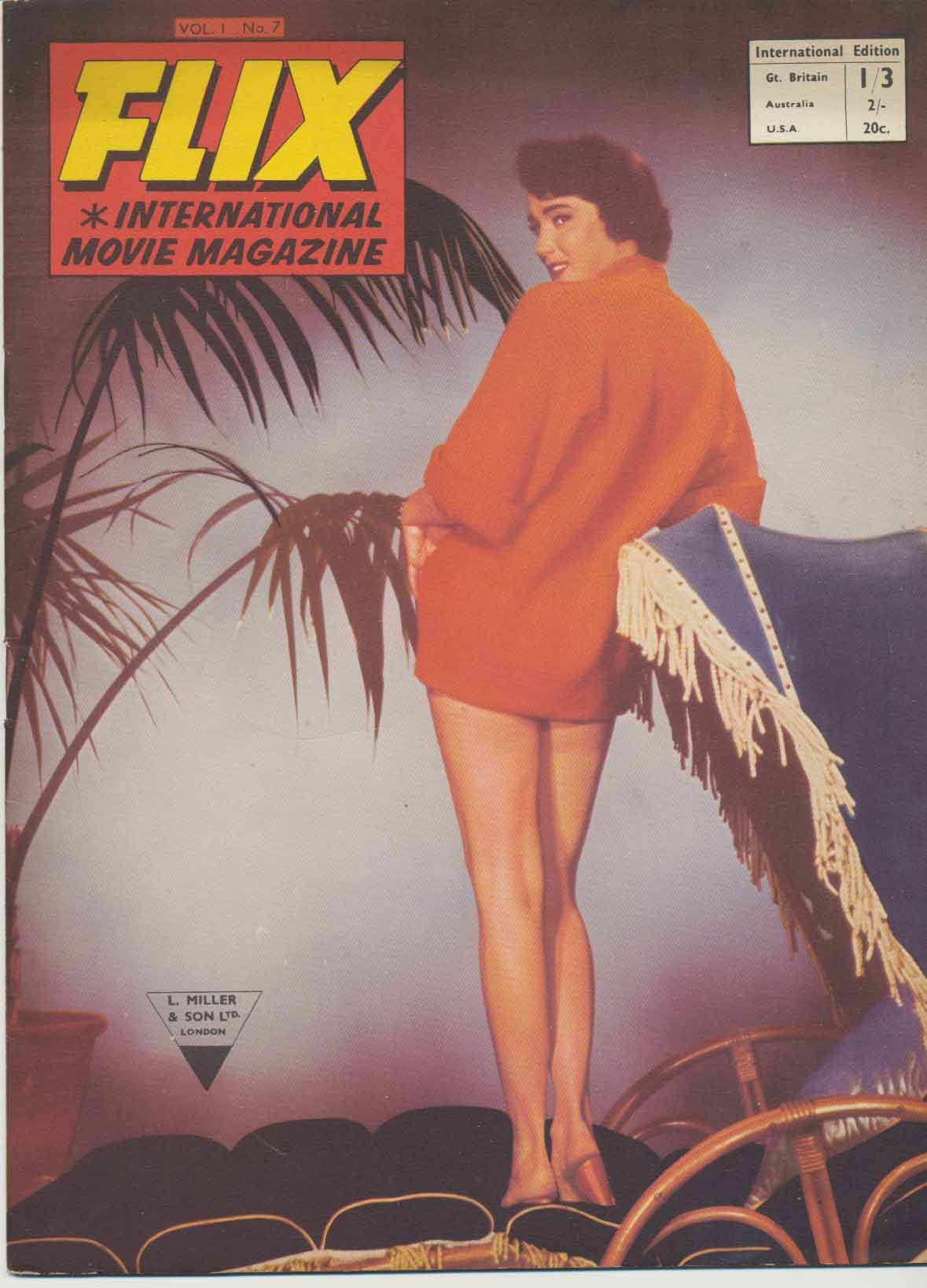 FLIX (50s) magazine side cover  Vol 1 # 7  