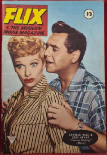FLIX (50s) magazine side cover  Vol 1 No  15   1956