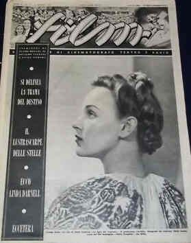 FILM (1938-50) magazine side cover Issue 25 21 June 1947