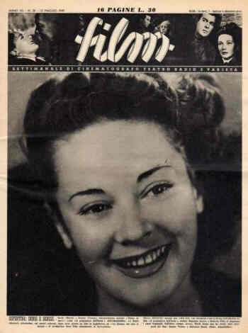 FILM (1938-50) magazine side cover Issue 20 15 May 1949