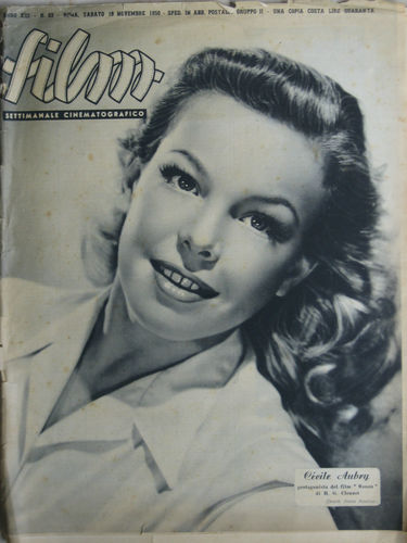 FILM (1938-50) magazine side cover Issue 46 18 November 1950